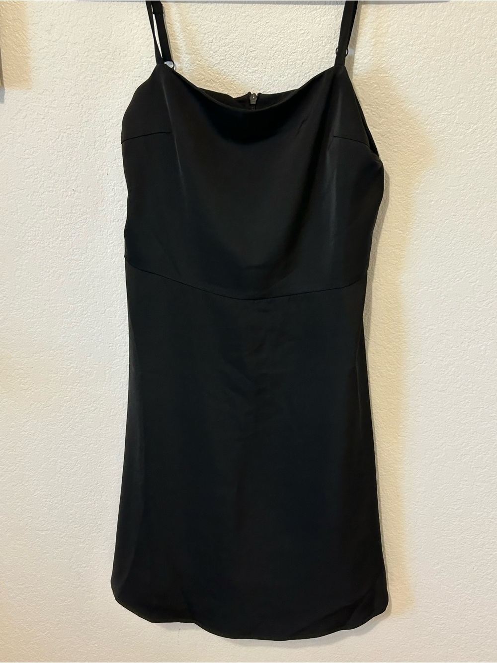 Studio 19 Black Square Neck A-Line Dress - Picture 2 of 7